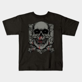 Skull Shield Kids T-Shirt